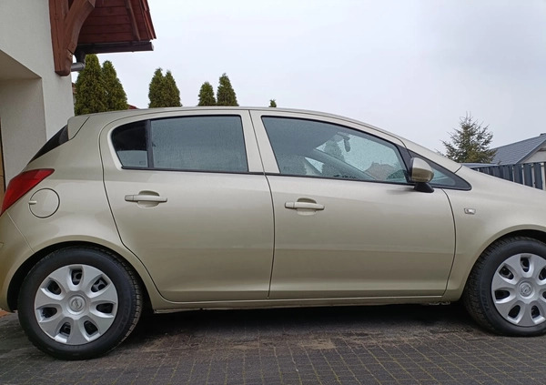 Opel Corsa cena 12900 przebieg: 139000, rok produkcji 2008 z Gniezno małe 137